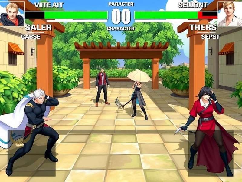 Fennel Fighter Pro Character Select Screen